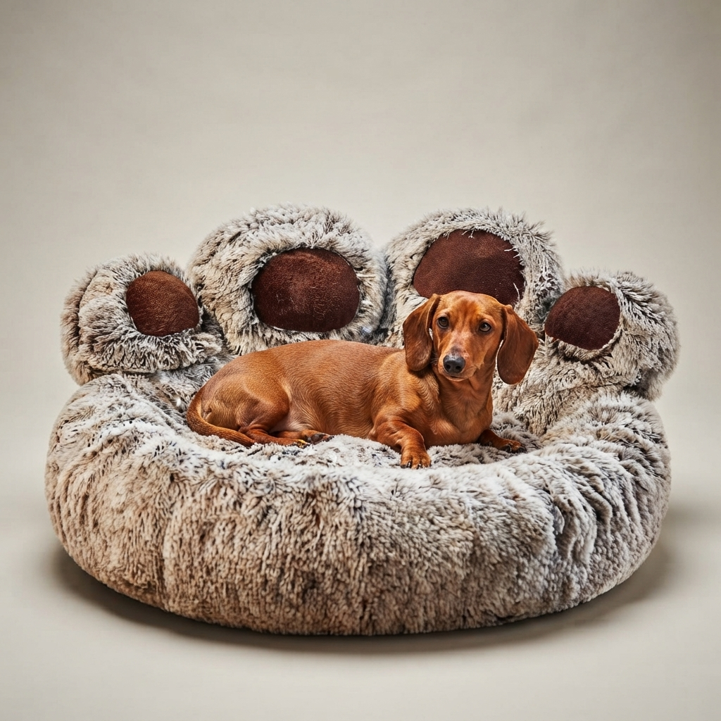 Doxie Gang Paw Bed